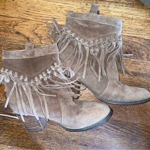 Fringe Booties